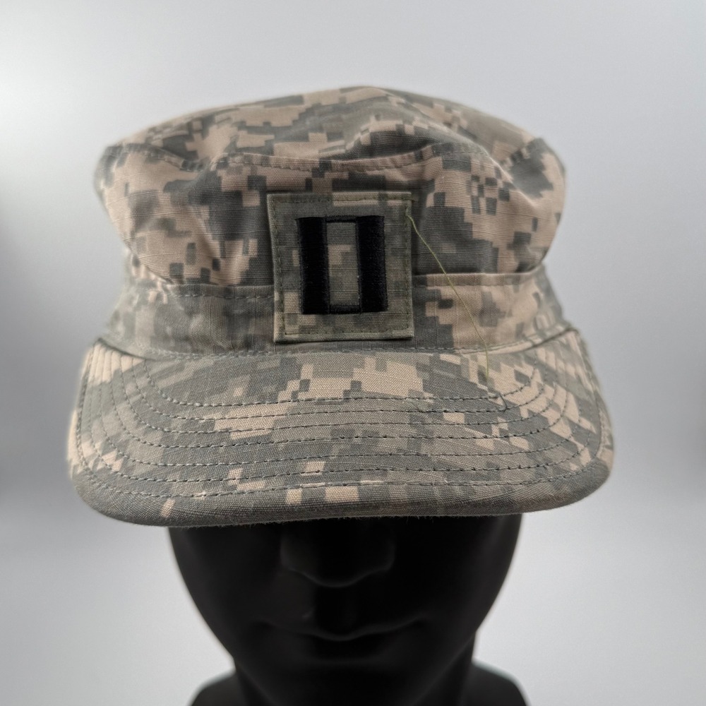 Sam Bonn Uniform Co Military Patrol Cap ACU Digital Camo Army Hat Size 7 1/4